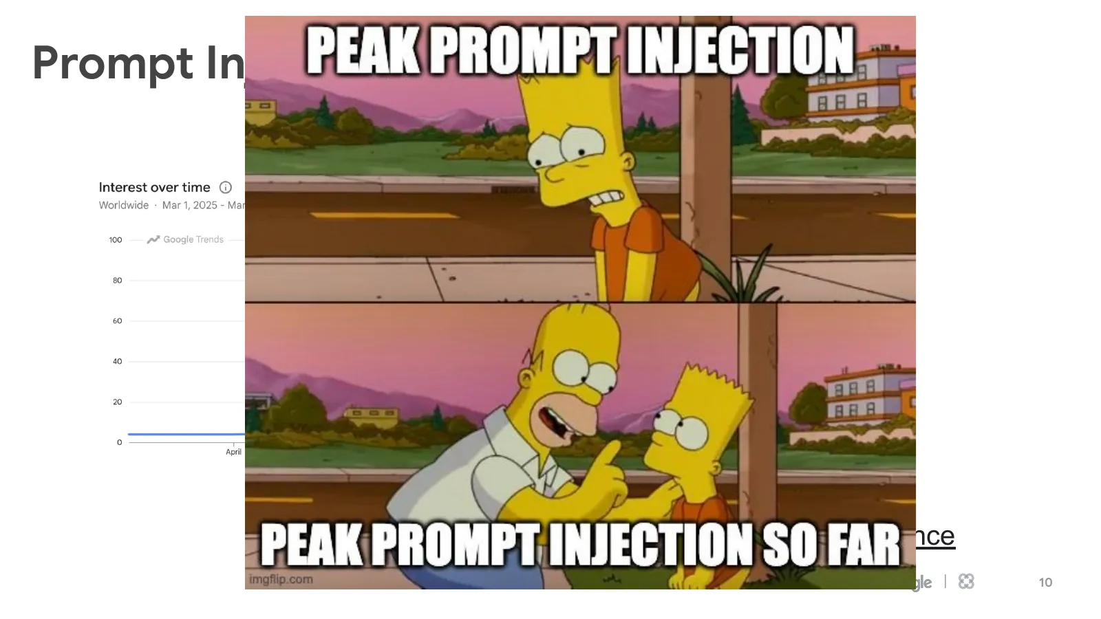 Slide 10: Prompt Injection Interest (continued)