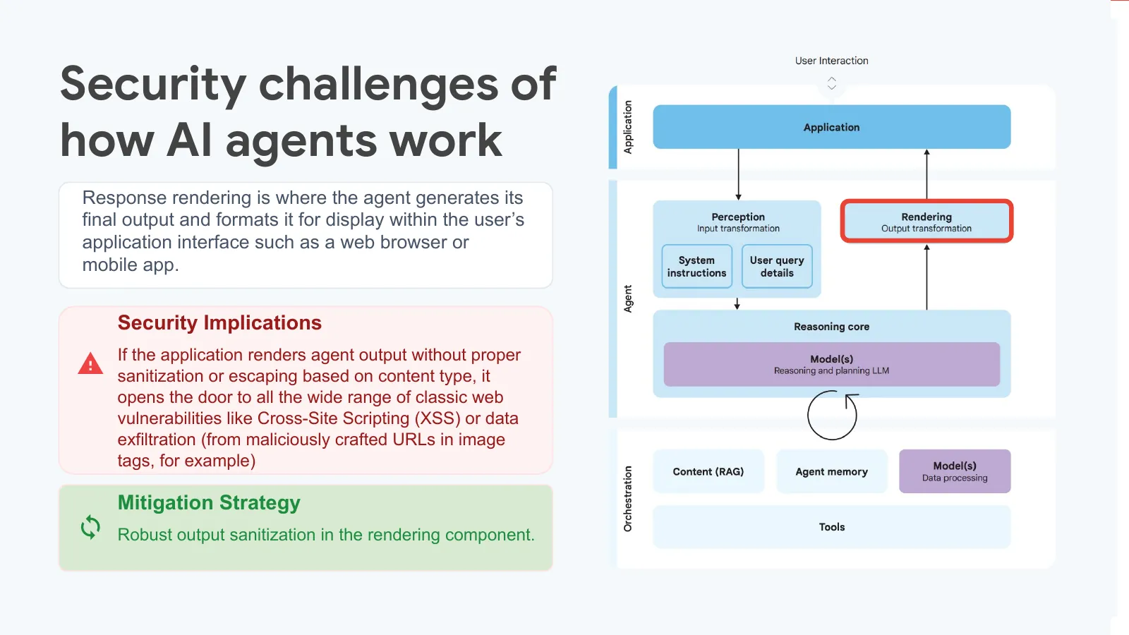 Slide 57: Security challenges of